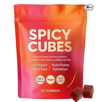 Pikantné štvorcové Intimity Gummies